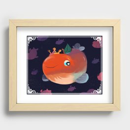 All Hail The Troupple King Recessed Framed Print