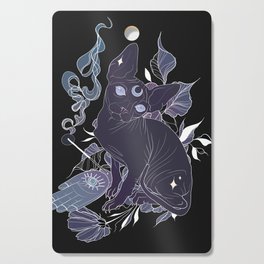Incense Sphynx Cat │Neo Traditional│Purple Cutting Board