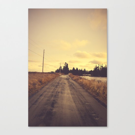 The Road Not Taken Canvas Print