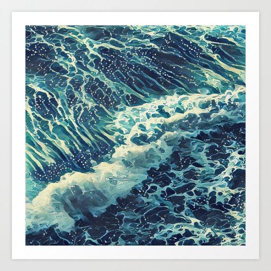 Every tide hath its ebb Art Print