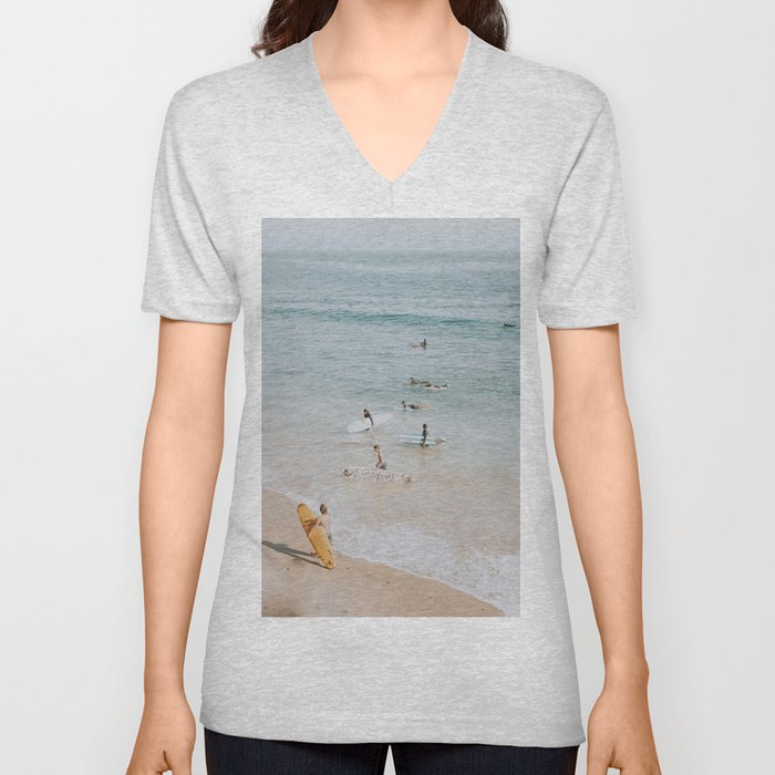 lets surf iii V Neck T Shirt