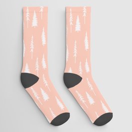 Ancient Forest (Arcadia Pink) Socks