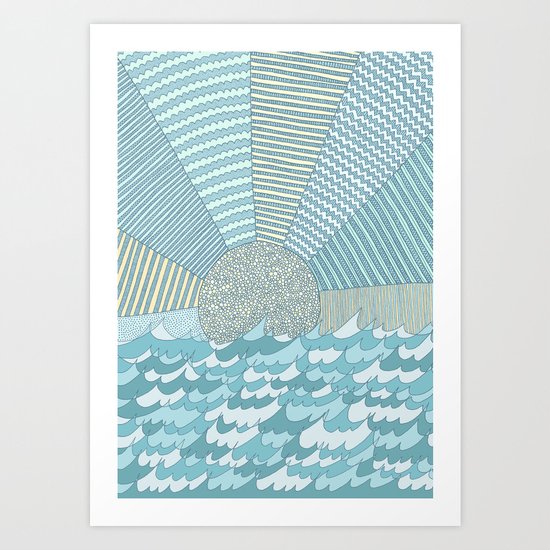 Sunrise Art Print