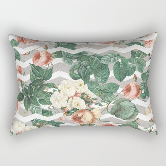 VINTAGE GARDEN III Rectangular Pillow