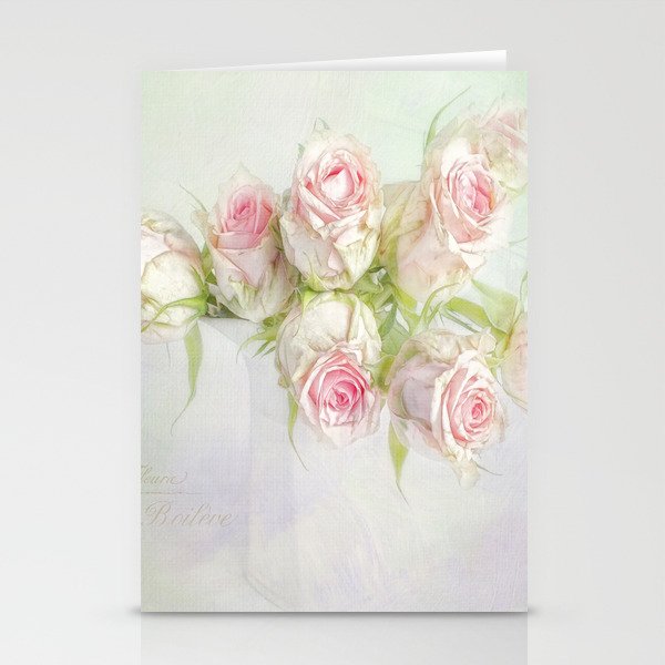 bouquet of roses Stationery Cards