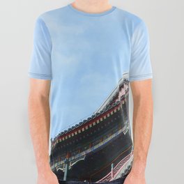 China Photography - Forbidden City Seen From The Ground All Over Graphic Tee
