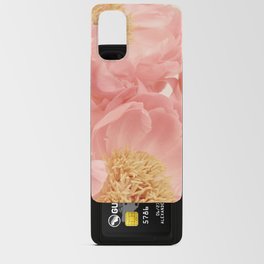 Pale Pink Peonies - Nature Photography Android Card Case