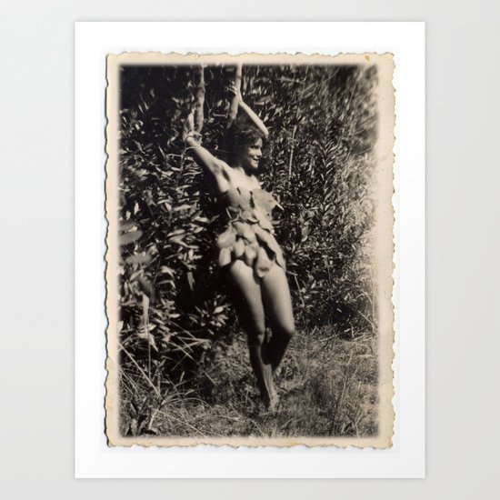 Garden Fairy Art Print