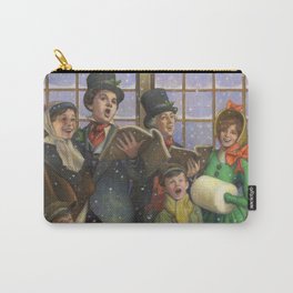 Christmas Carolers Carry-All Pouch