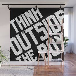 Think outside the box Wall Mural