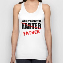World's Greatest Farter Funny Father's Day Tank Top