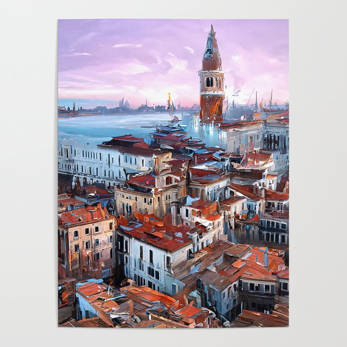 Venice, Italian Panorama Poster