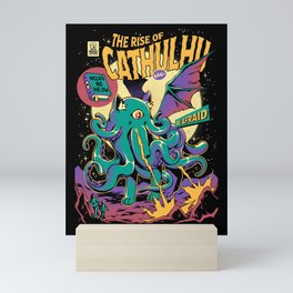 Rise of Cathulhu Mini Art Print