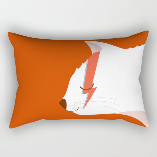 David Meowie Rectangular Pillow
