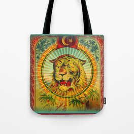 Tiger Fez Label Tote Bag