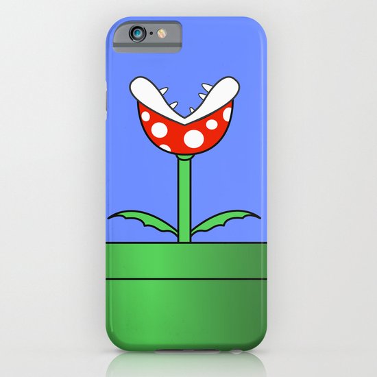 Minimalist Piranha Plant iPhone & iPod Case