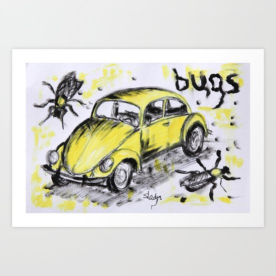 bugs Art Print