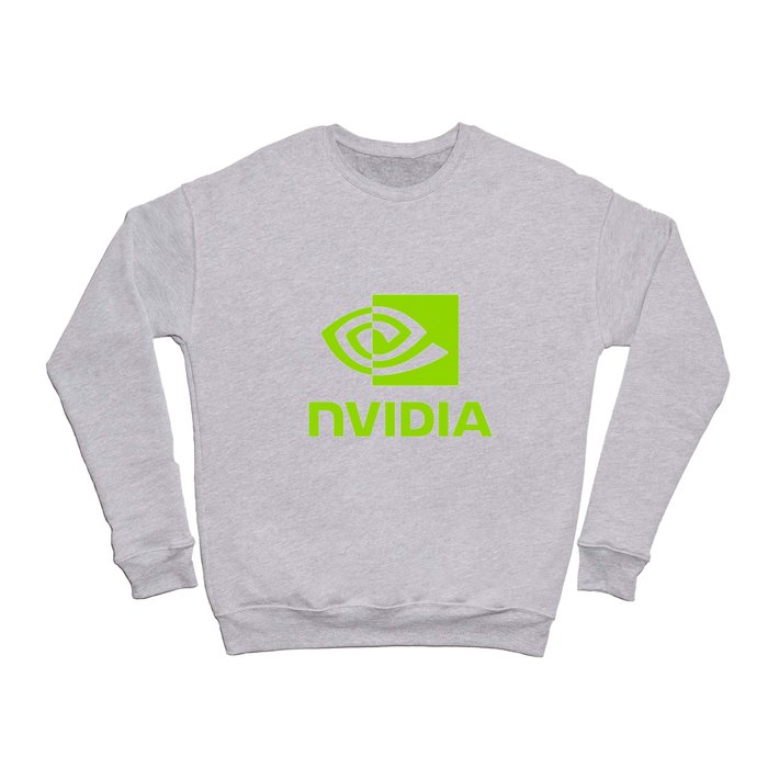 NVIDIA Logo For Gamers Crewneck Sweatshirt