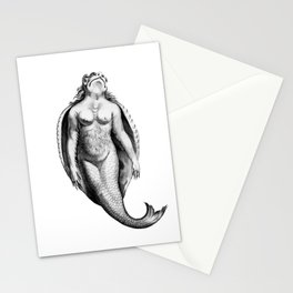 Fish Woman Stationery Cards