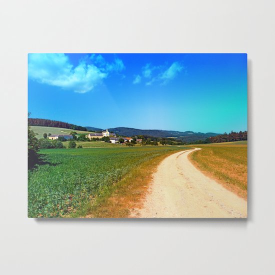Another lonely hiking trail Metal Print