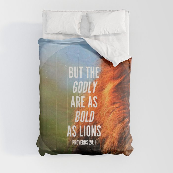 BOLD AS LIONS Comforter
