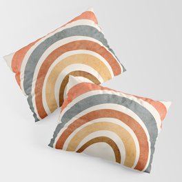 Abstract Rainbow 88 Pillow Sham