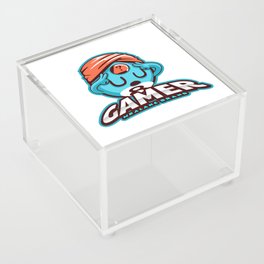 Psychic Gamer Mascot Chance Luck - MrAlanC Brand Gamer Collection Acrylic Box