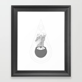 Ocular Witch Doctor Framed Art Print