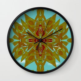 Sunflake Wall Clock