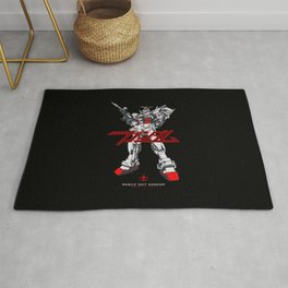 020 Gundam RX78 Area & Throw Rug