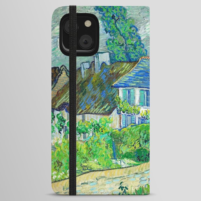 Vincent van Gogh Houses at Auvers, 1890 iPhone Wallet Case