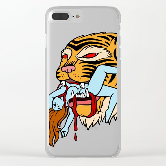 Tiger Clear iPhone Case