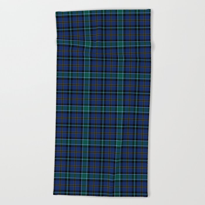 Clan Weir Tartan Beach Towel