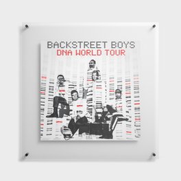 backstreet tour boys dna 2023 Floating Acrylic Print
