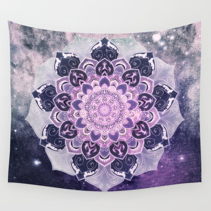 FREE YOUR MIND MANDALA Wall Tapestry