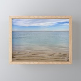 Coastal lines Framed Mini Art Print