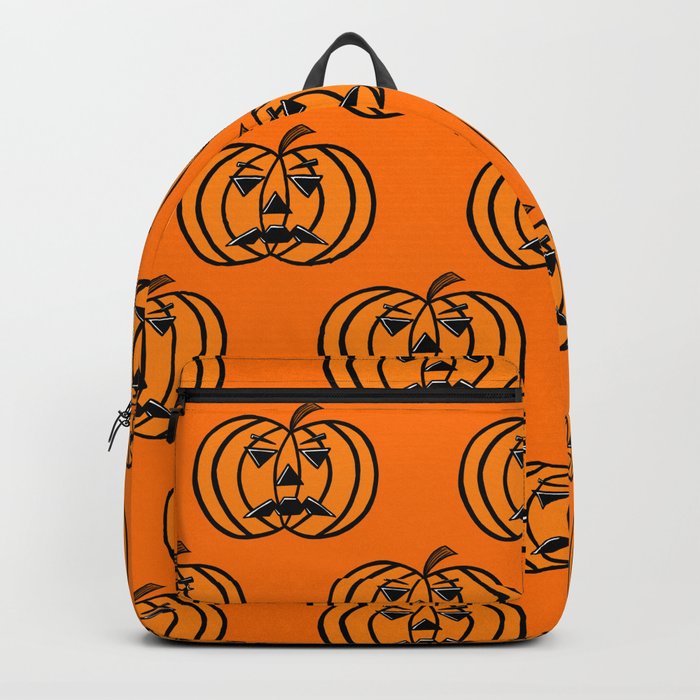 Orange Pumpkins Backpack
