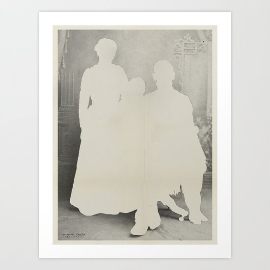 the secret family Art Print