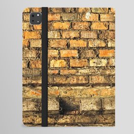 Old Grungy Brick Wall Detail Texture iPad Folio Case