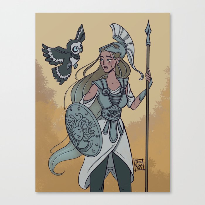 Athena Canvas Print