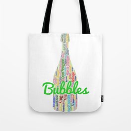 Bubbles Around the World Tote Bag
