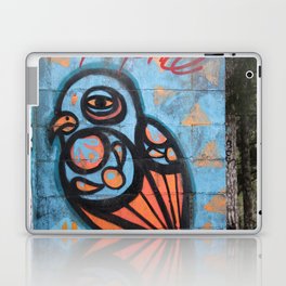 Judgemental Graffiti Pigeon Laptop Skin