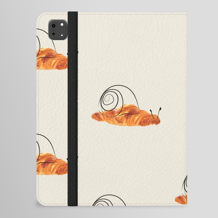 croissant snail iPad Folio Case