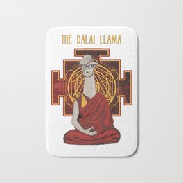 The Dalai Llama Bath Mat