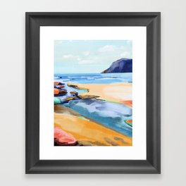  Coastal Landscape  Framed Art Print