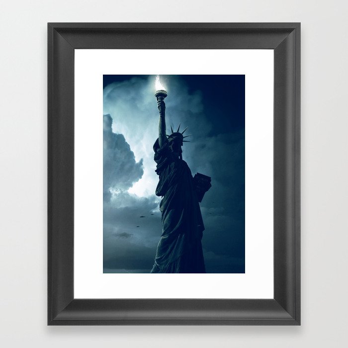 Statue of Liberty 2056 Framed Art Print