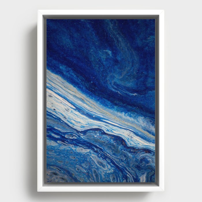 The Edge of Space Framed Canvas