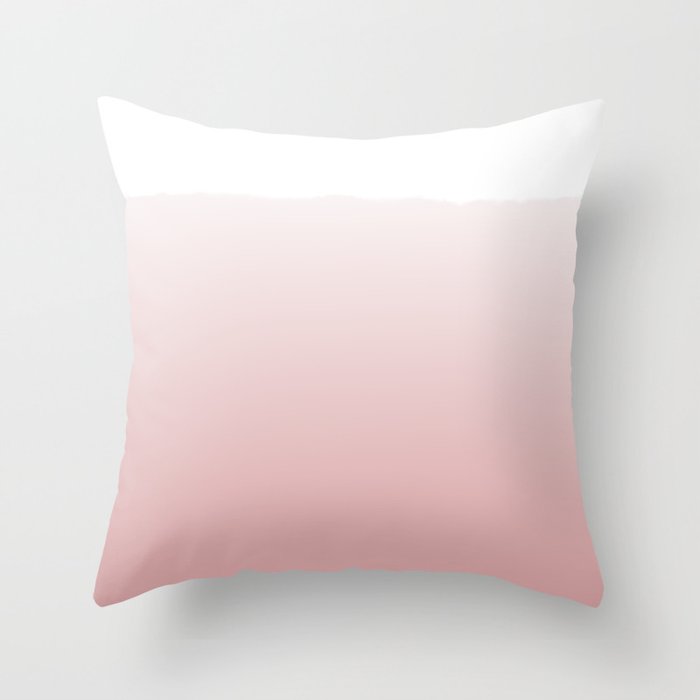soft pink 5 Throw Pillow