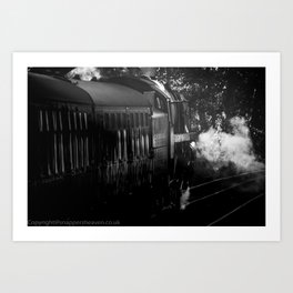 Steam Tran in Black & White Art Print | Bywhacky, Black And White, Tees, Designbywhacky, Steambywhacky, Prints, Photo, Train, Steam 