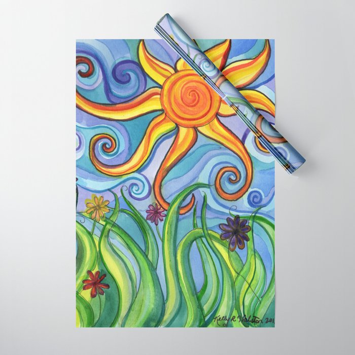 Sunny Skies Wrapping Paper